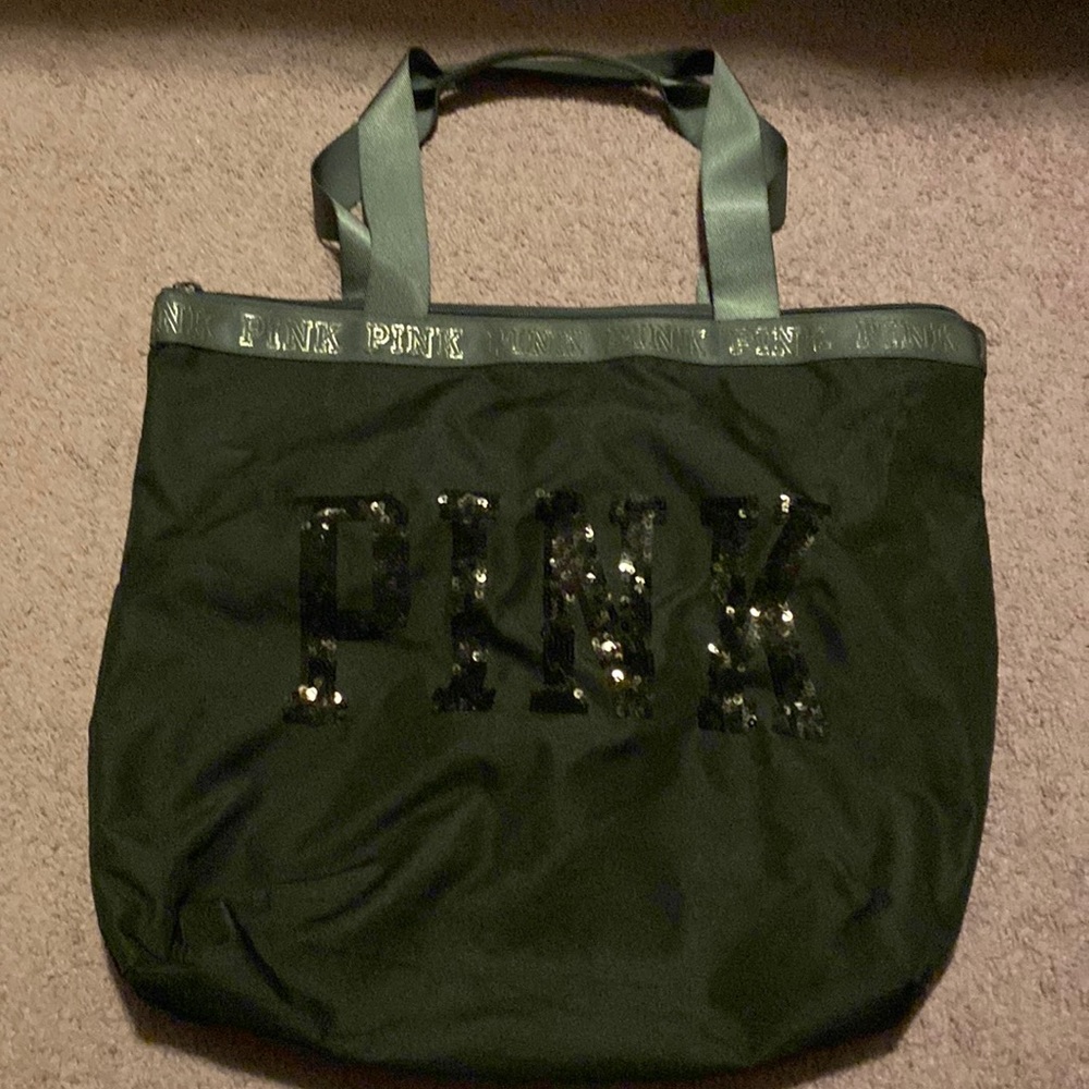 Pink getaway bag